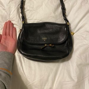 Fossil Women’s Black Crossbody Purse